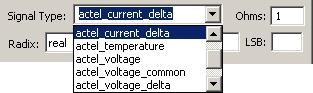 actel types